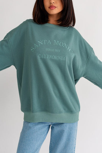 Santa Monica Oversized Sweatshirt