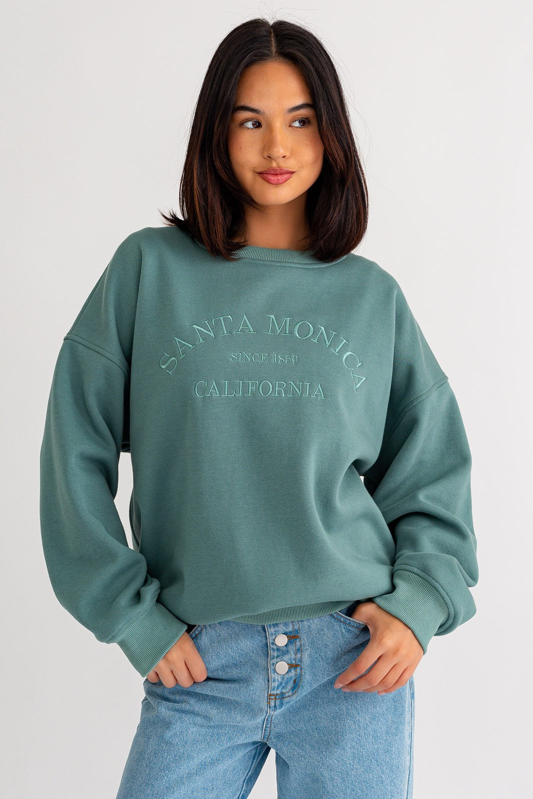 Santa Monica Oversized Sweatshirt