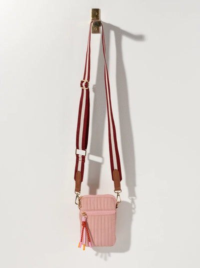 Ezra Quilted Nylon Phone Holder