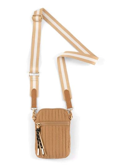 Ezra Quilted Nylon Phone Holder