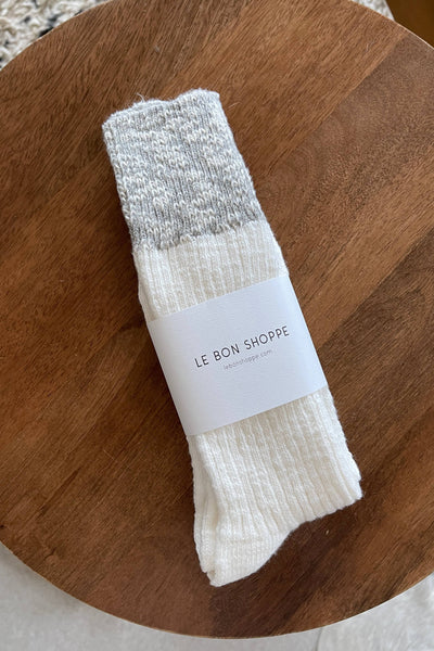 Color Block Cottage Socks