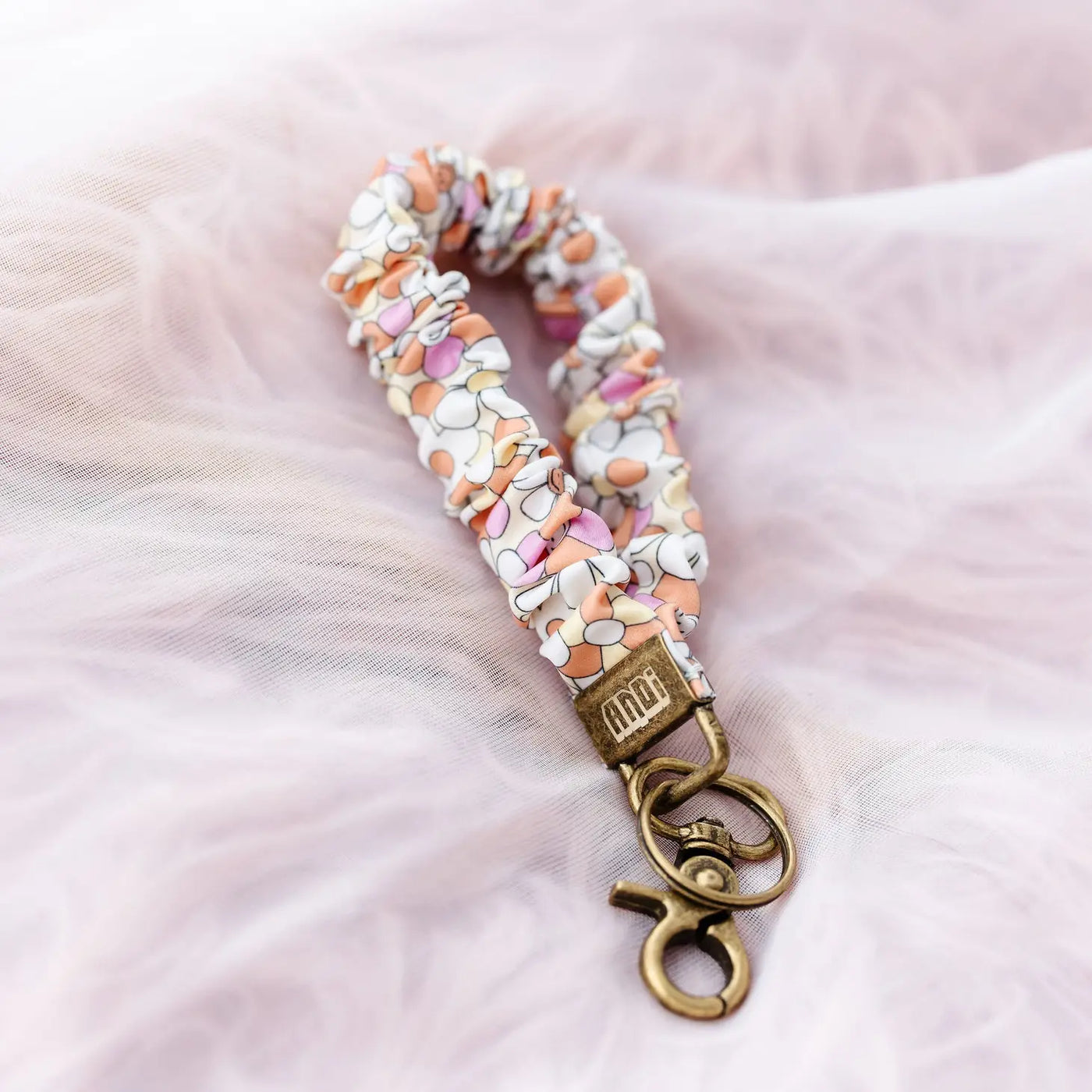 Luxe Scrunchie Keychain