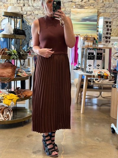 Parker Pleated Dress