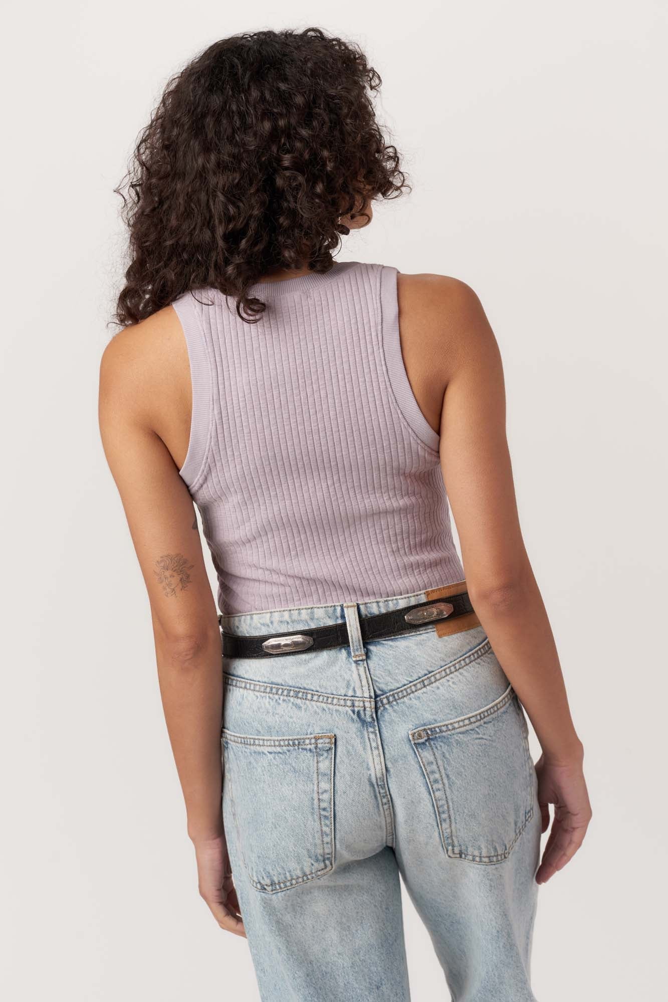 Suki Scoop Neck Ribtank