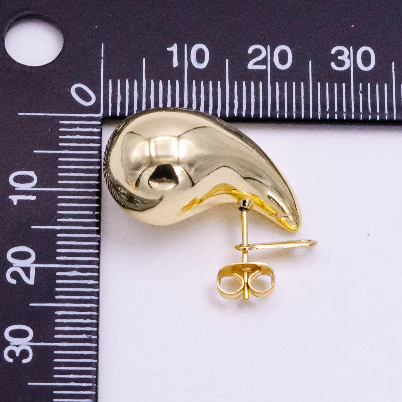 14K Gold Filled Chunky Teardrop Stud