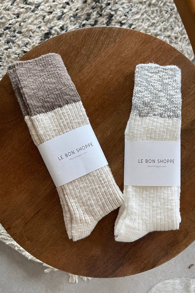 Color Block Cottage Socks