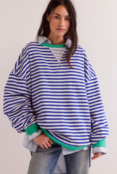 Classic Striped Crew I Free People