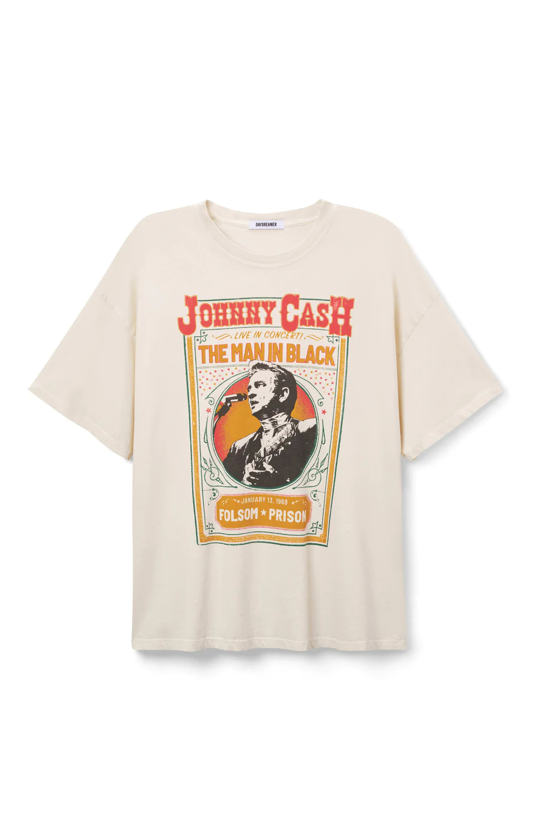 Johnny Cash Live in Concert OS Tee | Daydreamer