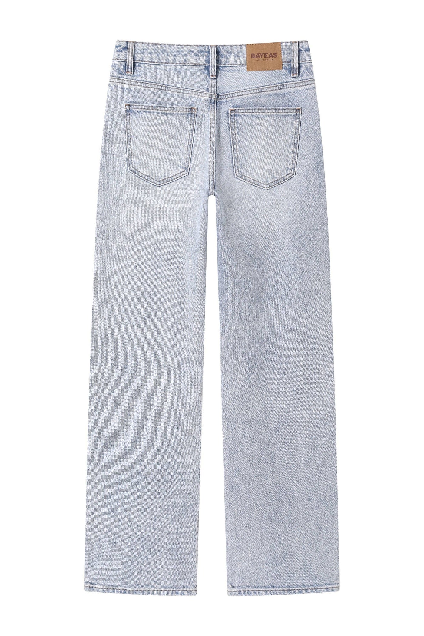 Mid Rise Barrel Denim Jean | Bayeas