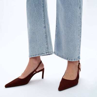 Mid Rise Barrel Denim Jean | Bayeas