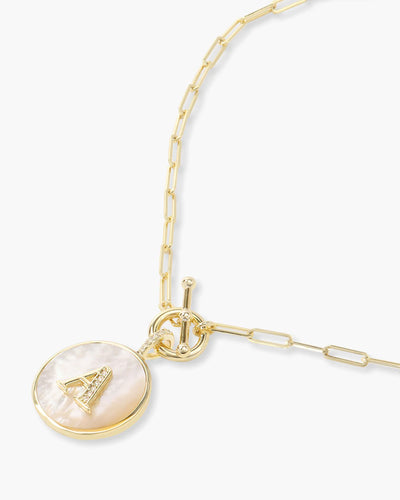 Love Letters Medallion Necklace | Melinda Maria