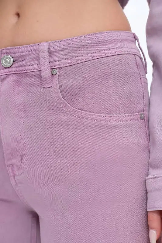 Flora High Rise Straight Leg | Bayeas