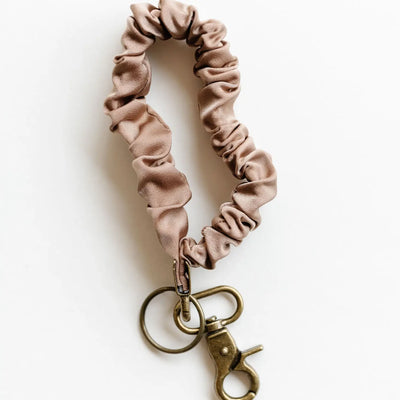 Luxe Scrunchie Keychain