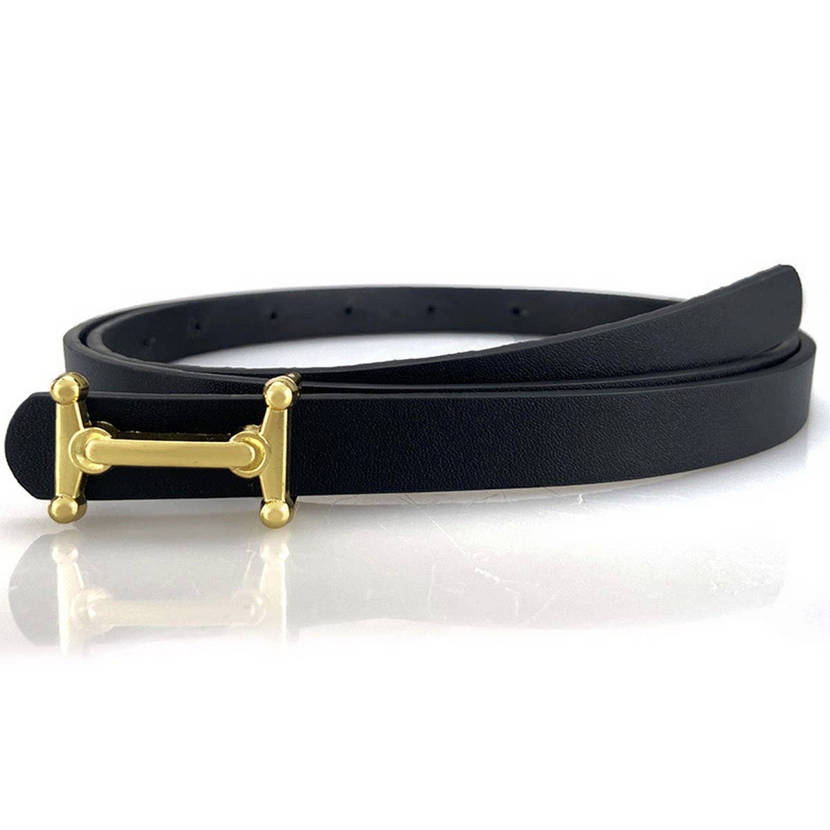 Minimal Thin Black Belt