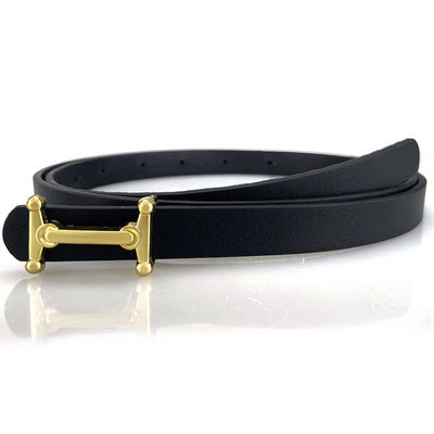 Minimal Thin Black Belt
