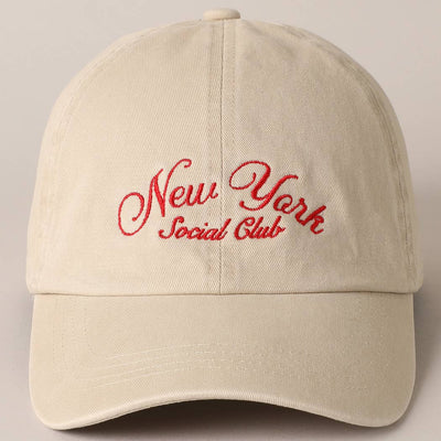 New York Social Club Baseball Cap