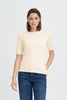 ICHI Ribbed Short Sleeve Tee