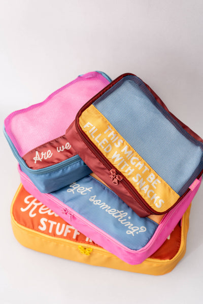 Packing Cube Set - Really Important Stuff