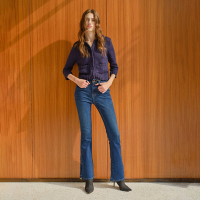 High Rise Flare Jean | Bayeas