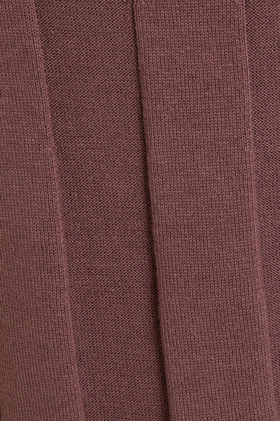 Flare Ribbed Sleeveless Sweater