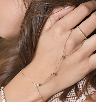 Crystal Hand Chain