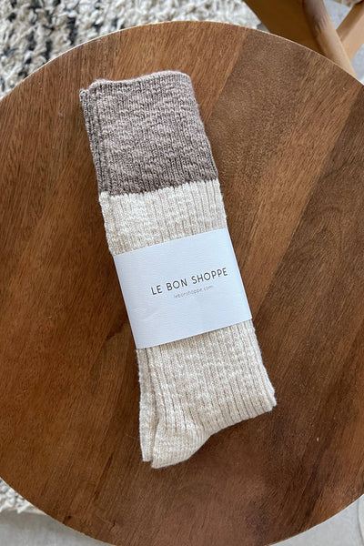Color Block Cottage Socks