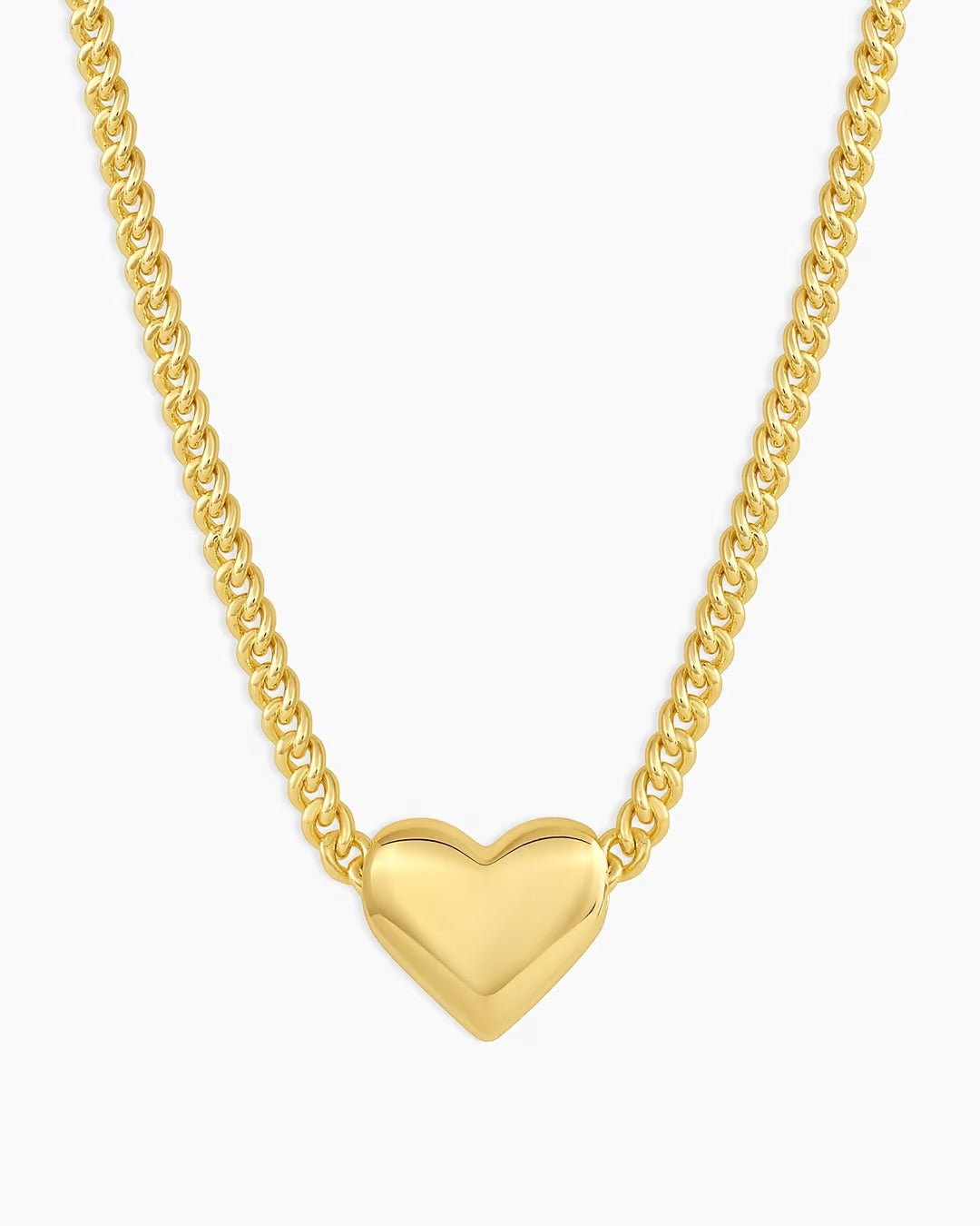 Lou Heart Charm Necklace | gorjana
