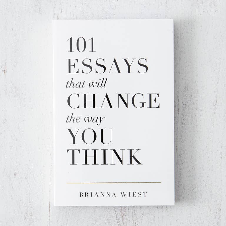 101 Essays That Will Change The Way You Think - Book