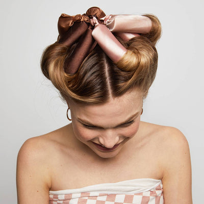 Satin Jumbo Flexi Rods - Rosewood