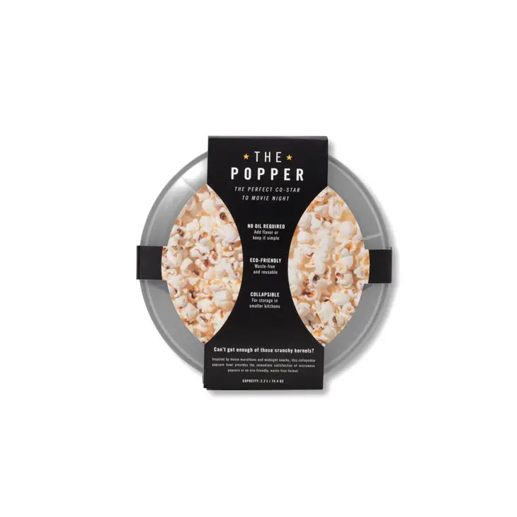 Reusable Silicone Popcorn Popper