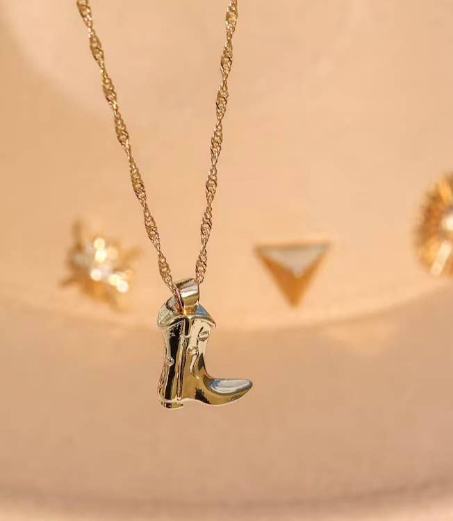 Boot Necklace