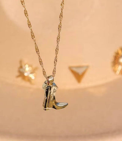 Boot Necklace
