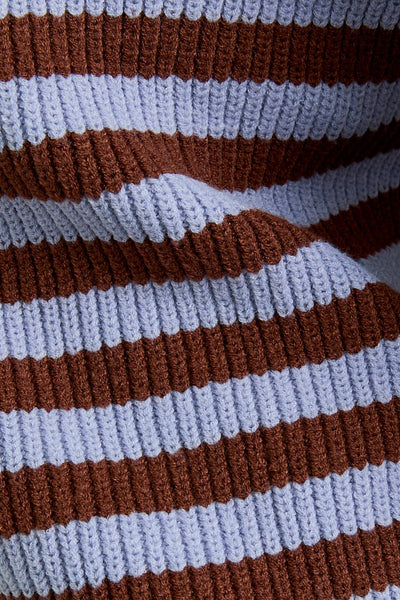 Raglan Striped Sweater Cardigan