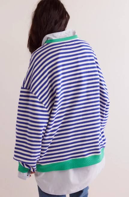 Classic Striped Crew I Free People
