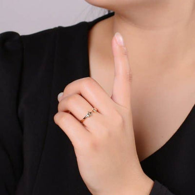 Adjustable Dainty Star Ring