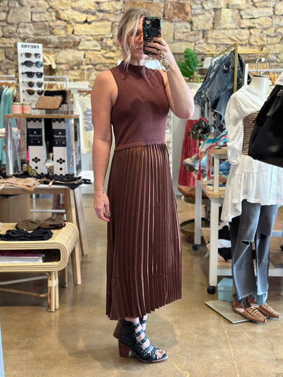 Parker Pleated Dress