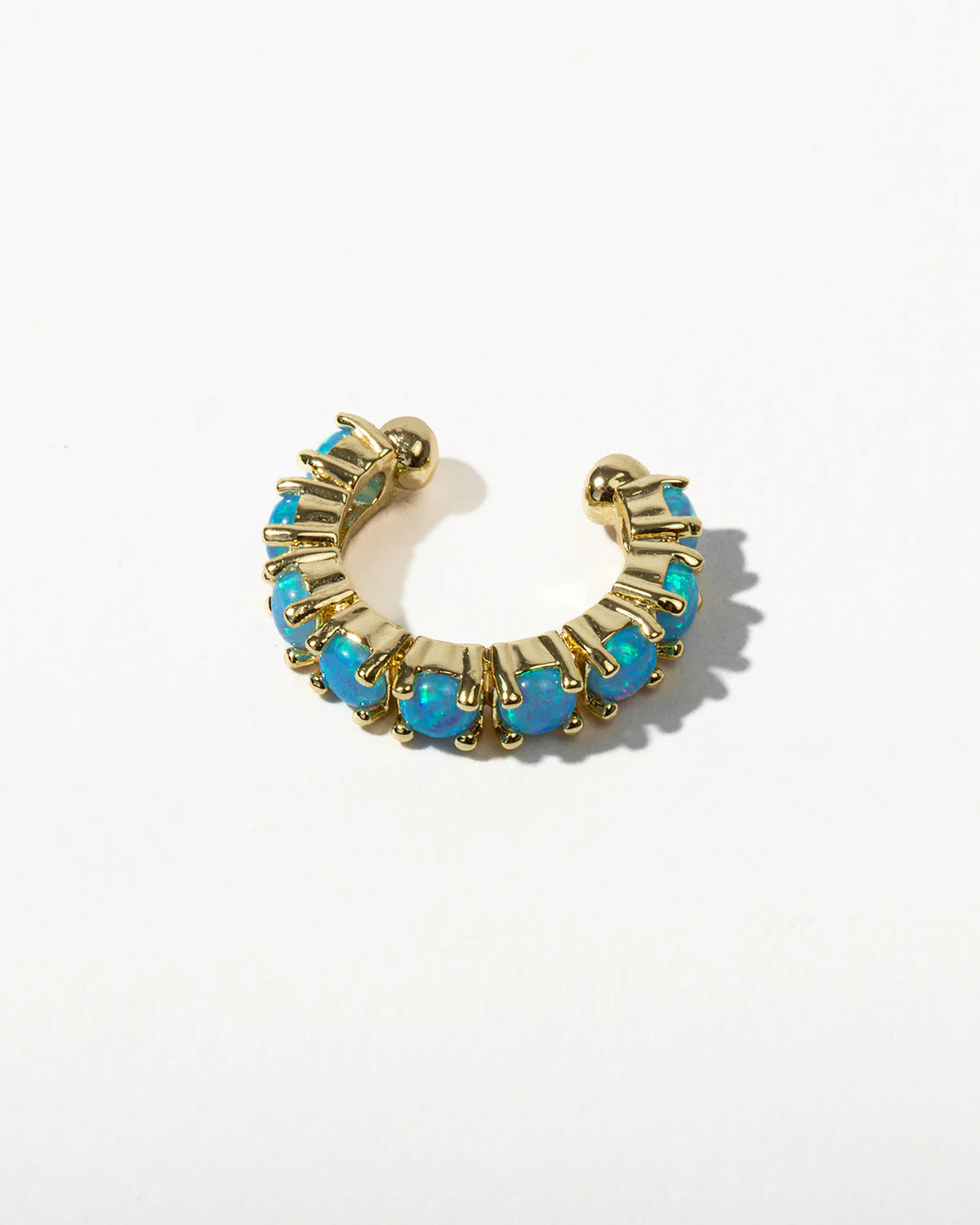 "Oh She Fancy" Blue Opal Ear Cuff | Melinda Maria