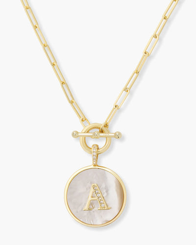 Love Letters Medallion Necklace | Melinda Maria