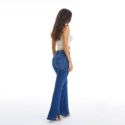 High Rise Flare Jean | Bayeas