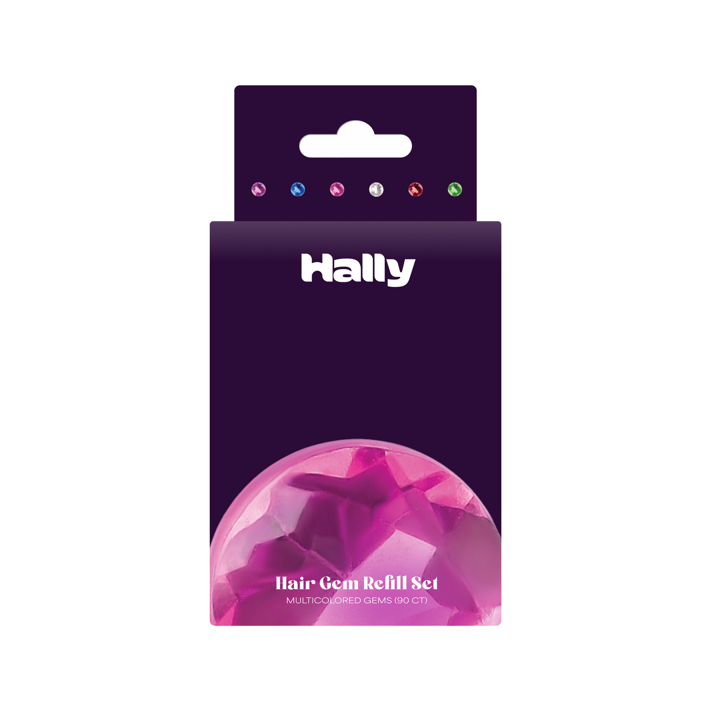 Hally Gem Pen Multi-Colored Refill - 90 Count