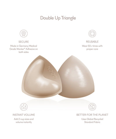 Double Up | Volume Push-Up Pads (Triangle)