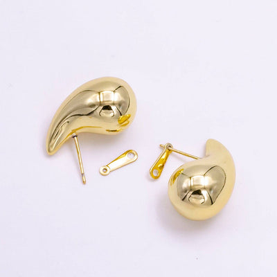 14K Gold Filled Chunky Teardrop Stud