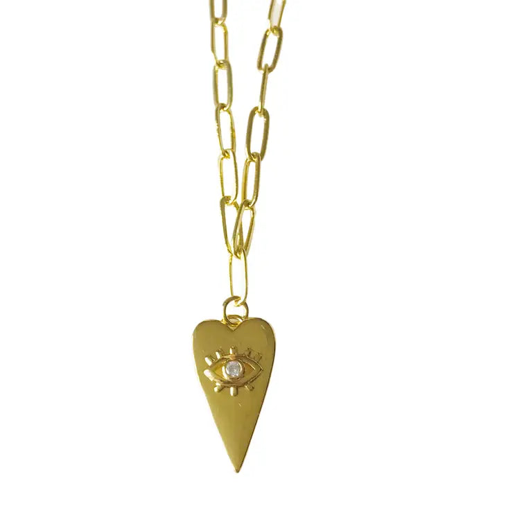 The Heart Eye Necklace