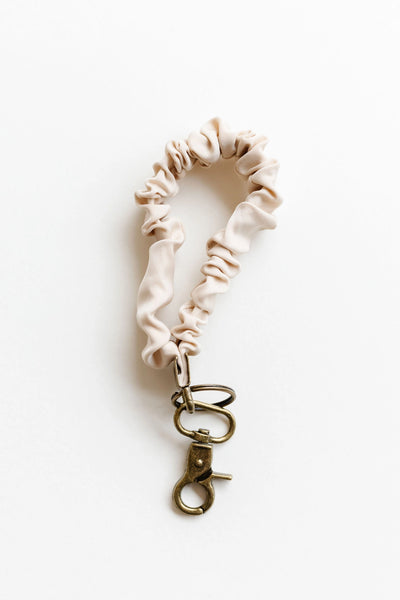 Luxe Scrunchie Keychain