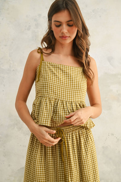 Gingham Tank