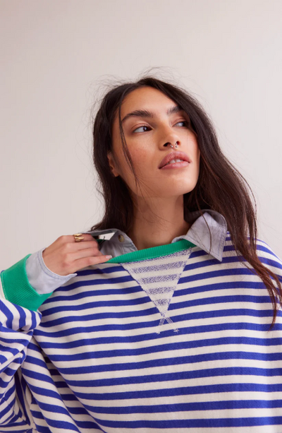 Classic Striped Crew I Free People