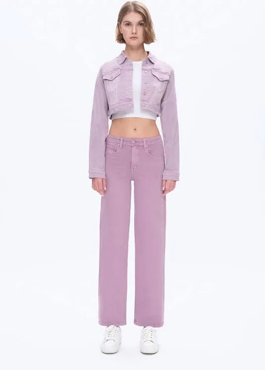 Flora High Rise Straight Leg | Bayeas