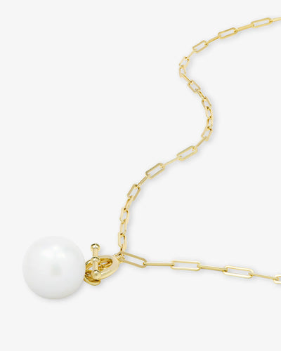 XL Life’s A Ball Pearl Pendant Necklace | Melinda Maria
