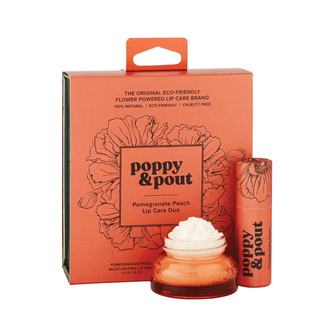 Lip Care Duo | Poppy + Pout