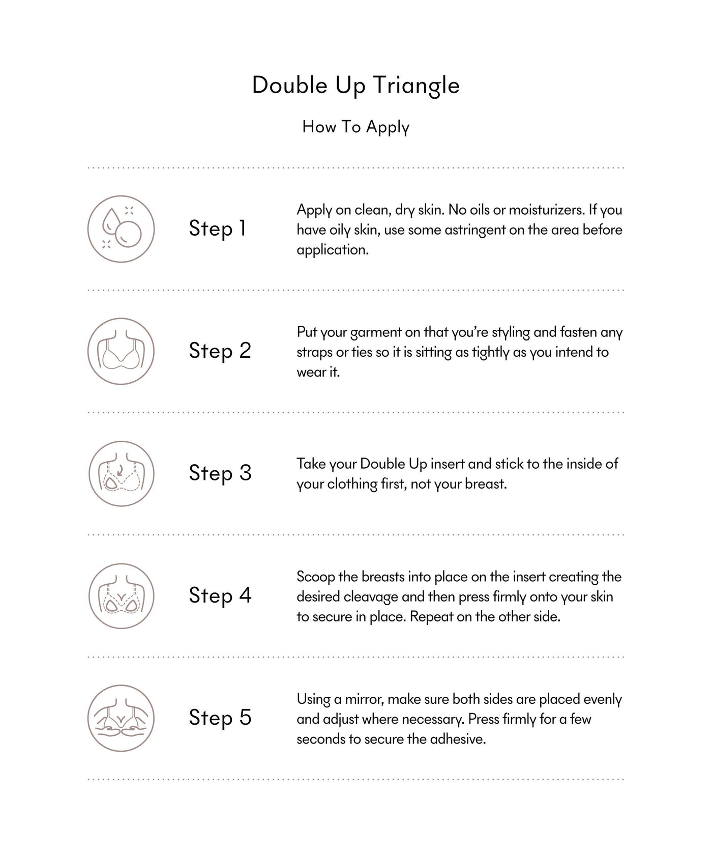 Double Up | Volume Push-Up Pads (Triangle)